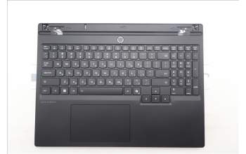 Lenovo 5CB1S24063 C-Cover with keyboard, Hebrew, Eclipse Black, RGB Backlight, Anodizing Sandblasting, US