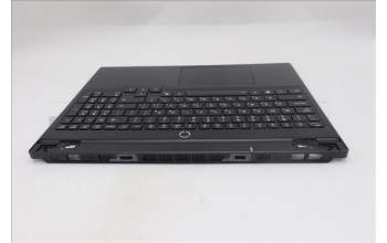 Lenovo 5CB1S24063 C-Cover with keyboard, Hebrew, Eclipse Black, RGB Backlight, Anodizing Sandblasting, US