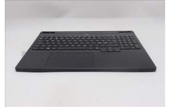 Lenovo 5CB1S24070 C-Cover with keyboard, Nordic, Eclipse Black, RGB Backlight, Anodizing Sandblasting, UK