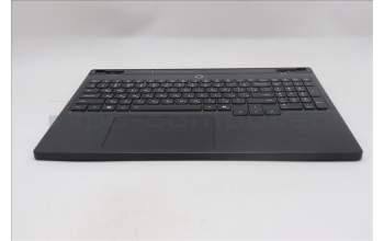 Lenovo 5CB1S24072 C-Cover with keyboard, Russian, Eclipse Black, RGB Backlight, Anodizing Sandblasting, US