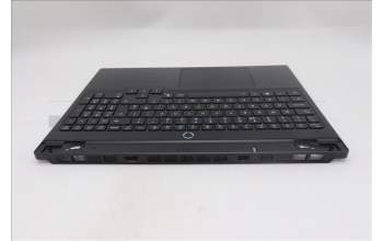 Lenovo 5CB1S24079 C-Cover with keyboard, UK English, Eclipse Black, RGB Backlight, Anodizing Sandblasting, UK