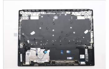 Lenovo 5CB1S24175 C-Cover with keyboard, Switzerland, Eclipse Black, White Backlight, Anodizing Sandblasting, UK