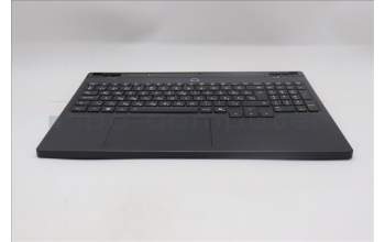 Lenovo 5CB1S31072 C-Cover with keyboard, Hungarian, Eclipse Black, White Backlight, Painting, UK