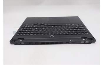 Lenovo 5CB1S31081 C-Cover with keyboard, Slovenian, Eclipse Black, White Backlight, Painting, UK