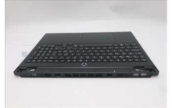 Lenovo 5CB1S31083 C-Cover with keyboard, Switzerland, Eclipse Black, White Backlight, Painting, UK
