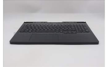 Lenovo 5CB1S31137 C-Cover with keyboard, Czech Slovakian, Eclipse Black, RGB Backlight, UK