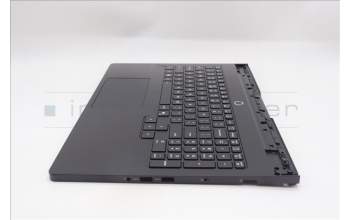 Lenovo 5CB1S31139 C-Cover with keyboard, US English Euro, Eclipse Black, RGB Backlight, US