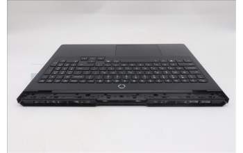 Lenovo 5CB1S31145 C-Cover with keyboard, Greek, Eclipse Black, RGB Backlight, US