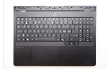 Lenovo 5CB1S50715 C-Cover with keyboard, Nordic, Eclipse Black, RGB Backlight, UK