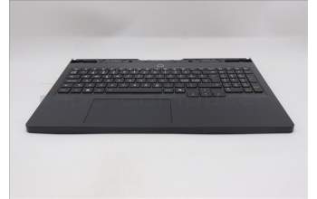 Lenovo 5CB1S50715 C-Cover with keyboard, Nordic, Eclipse Black, RGB Backlight, UK