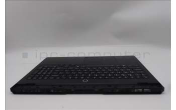 Lenovo 5CB1S50724 C-Cover with keyboard, Ukraine, Eclipse Black, RGB Backlight, US