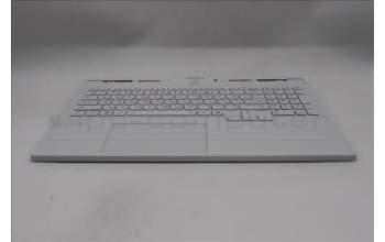 Lenovo 5CB1S50729 C-Cover with keyboard, Arabic, Glacier white, US