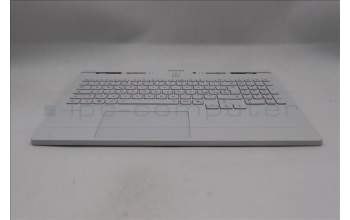Lenovo 5CB1S50744 C-Cover with keyboard, Italian, Glacier white, UK