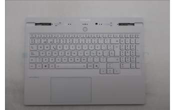 Lenovo 5CB1S50751 C-Cover with keyboard, Spanish, Glacier white, UK