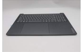 Lenovo 5CB1S50840 C-Cover with keyboard, French, Luna Grey, US