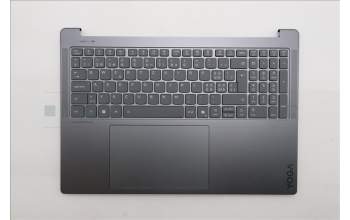 Lenovo 5CB1S50960 C-Cover with keyboard, Switzerland, Luna Grey, UK