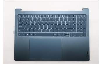 Lenovo 5CB1S50967 C-Cover with keyboard, Belgian, Tidal Teal, UK