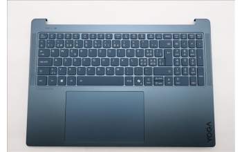 Lenovo 5CB1S50990 C-Cover with keyboard, Switzerland, Tidal Teal, UK