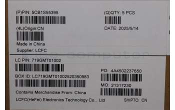 Lenovo 5CB1S55395 COVER FRU COVER MX030_B_COVER_IR_ASSY