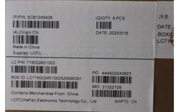 Lenovo 5CB1S55426 A-Cover, MT040, ASSY_AL_FHD