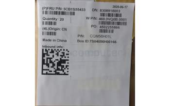 Lenovo 5CB1S55433 COVER FRU D COVER ASM AMD WWAN COOK-2