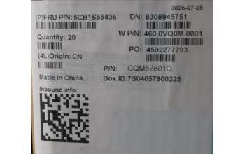 Lenovo 5CB1S55436 D-Cover, ASM, PC CF, WLAN, AMD, BLANC-2