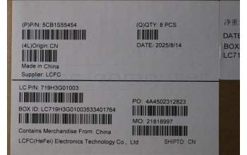 Lenovo 5CB1S55454 A-Cover, MTM40_2.5K_ASSY