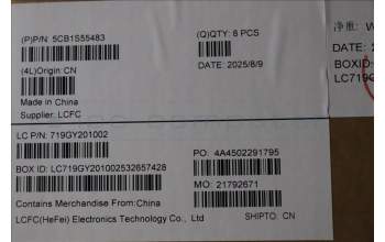 Lenovo 5CB1S55483 D-Cover, MPV60, WLAN_ASSY