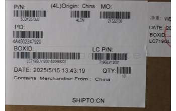 Lenovo 5CB1S57365 Cover 21R0, Hinge CAP