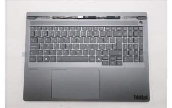 Lenovo 5CB1S57370 C-Cover with keyboard, Belgian, ClickPad, w/Screw, UK