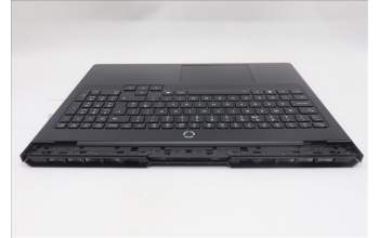 Lenovo 5CB1S57445 C-Cover with keyboard, UK English, Eclipse Black, White Backlight, UK