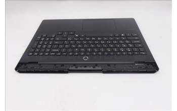 Lenovo 5CB1S57467 C-Cover with keyboard, Arabic, Eclipse Black, RGB Backlight, US