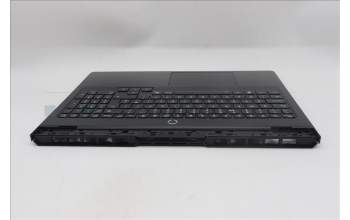 Lenovo 5CB1S57475 C-Cover with keyboard, UK English, Eclipse Black, RGB Backlight, UK