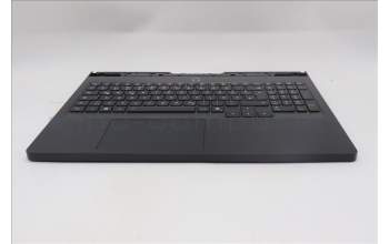 Lenovo 5CB1S57478 C-Cover with keyboard, German, Eclipse Black, RGB Backlight, UK