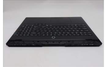 Lenovo 5CB1S57479 C-Cover with keyboard, Greek, Eclipse Black, RGB Backlight, US