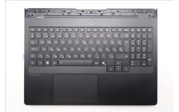 Lenovo 5CB1S57481 C-Cover with keyboard, Hungarian, Eclipse Black, RGB Backlight, UK
