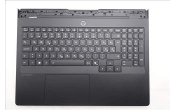 Lenovo 5CB1S57490 C-Cover with keyboard, Slovenian, Eclipse Black, RGB Backlight, UK