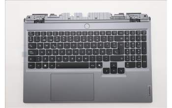 Lenovo 5CB1S57513 C-Cover with keyboard, Spanish, White Backlight, UK