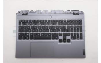 Lenovo 5CB1S57558 C-Cover with keyboard, Czech Slovakian, RGB Backlight, UK