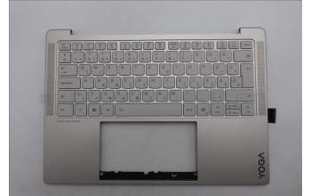 Lenovo 5CB1S75694 C-Cover with keyboard, Hungarian, Seashell, Non-Puresight Logo, UK
