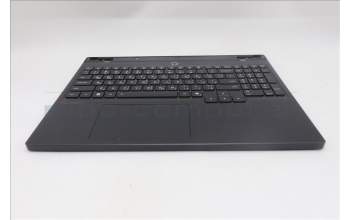 Lenovo 5CB1S75704 C-Cover with keyboard, Arabic, Eclipse Black, RGB Backlight, Anodizing Sandblasting, US