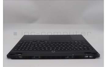 Lenovo 5CB1S75705 C-Cover with keyboard, Belgian, Eclipse Black, RGB Backlight, Anodizing Sandblasting, UK