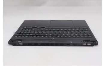 Lenovo 5CB1S75707 C-Cover with keyboard, Bulgarian, Eclipse Black, RGB Backlight, Anodizing Sandblasting, UK