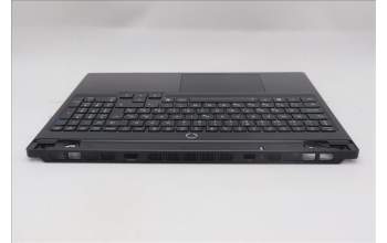 Lenovo 5CB1S75717 C-Cover with keyboard, Hungarian, Eclipse Black, RGB Backlight, Anodizing Sandblasting, UK