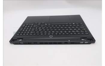 Lenovo 5CB1S75728 C-Cover with keyboard, Switzerland, Eclipse Black, RGB Backlight, Anodizing Sandblasting, UK