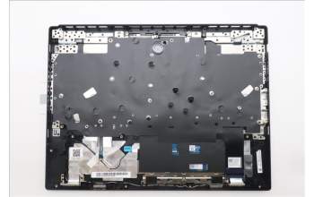 Lenovo 5CB1S76603 C-Cover with keyboard, Italian, Eclipse Black, White Backlight, Anodizing Sandblasting, UK