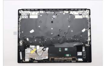 Lenovo 5CB1S76616 C-Cover with keyboard, UK English, Eclipse Black, White Backlight, Anodizing Sandblasting, UK