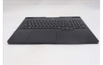 Lenovo 5CB1S76678 C-Cover with keyboard, Arabic, Eclipse Black, White Backlight, US