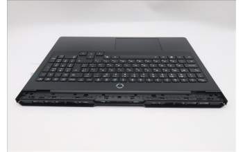 Lenovo 5CB1S76681 C-Cover with keyboard, Bulgarian, Eclipse Black, White Backlight, UK