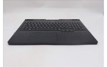 Lenovo 5CB1S76694 C-Cover with keyboard, Italian, Eclipse Black, White Backlight, UK